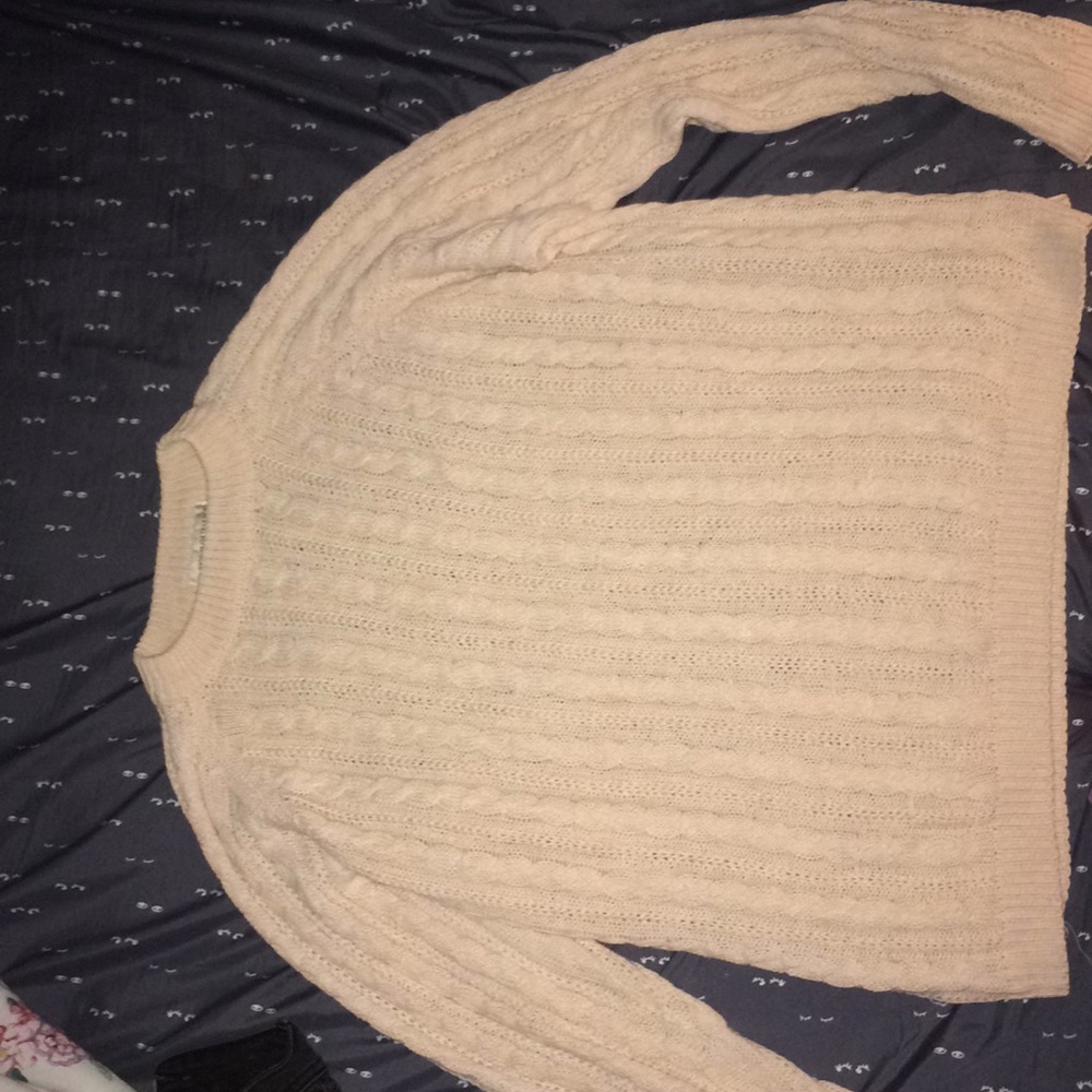 Light pink sweater Large